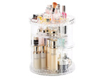 Cosmetics jewellery organiser rotatable 360