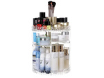 Cosmetics jewellery organiser rotatable 360