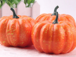 Decorative pumpkin artificial polystyrene decoration halloween autumn