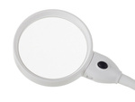 Desk desk loupe 2in1 interchangeable lenses 6 leds