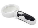 Desk desk loupe 2in1 interchangeable lenses 6 leds