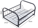 Dish drainer stand mixer metal tray