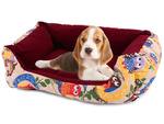 Dog bed with cushion cat bed playpen l