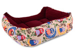 Dog bed with cushion cat bed playpen l