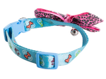 Dog cat collar with bell adjustable