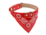 Dog collar with bandanna for dog cat m