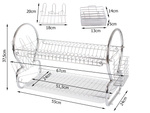 Double-deck drainer stand mixer dryer