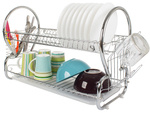 Double-deck drainer stand mixer dryer