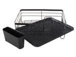 Drying rack dish drainer large tray