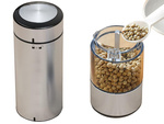 Electric salt and pepper grinder with adjustable coarseness