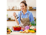 Electric salt and pepper grinder with adjustable coarseness