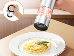 Electric salt and pepper grinder with adjustable coarseness