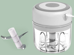 Electric vegetable chopper for herbs