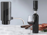 Electric wine dispenser whiskey vodka led funnel pump liquid