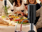 Electric wine dispenser whiskey vodka led funnel pump liquid