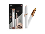 Eyebrow epilator face trimmer touch shaver