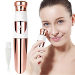 Facial epilator shaver body trimmer led