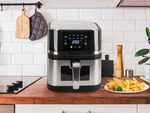 Fat-free air fryer large fryer for baking 2400w 10l