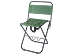 Fishing chair folding backrest with handle