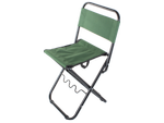 Fishing chair folding backrest with handle