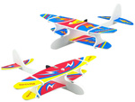 Flying foam polystyrene aeroplane usb led