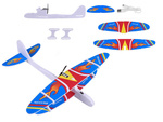 Flying foam polystyrene aeroplane usb led