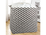 Folding basket for laundry toys large lockable