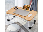 Folding laptop table for bed stand