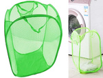 Folding laundry basket for toys large storage container handles