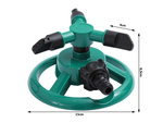 Garden grass sprinkler rotary 360° adjustable garden grass waterer