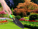 Garden spade for planting transplanting plants for quilting spade