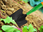 Garden spade for planting transplanting plants for quilting spade