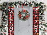 Garland christmas wreath christmas decorations door decoration window