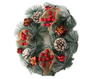 Garland christmas wreath christmas decorations door decoration window