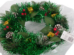 Garland christmas wreath christmas decorations door decoration window