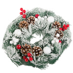 Garland christmas wreath christmas decorations door decoration window