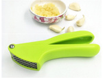 Garlic press hand squeezer crusher