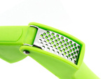 Garlic press hand squeezer crusher