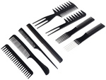 Hair crushing rake etui x10