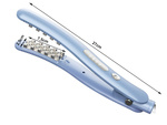 Hair straightener for volumising hair permanent styling