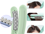 Hair straightener for volumising hair permanent styling