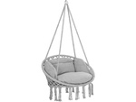 Hammock with cushion hanging chair swing stork's nest boho garden house