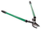 Hand pruner for shrub branches long anvil pruner