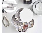 Jewellery box organiser round pull-out box