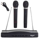 Karaoke kit 2x wireless microphone + station