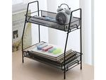 Kitchen shelf kitchen organiser standing two-tier loft spice rack