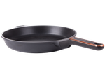 Large furnishing pans coated with non-infrigerant induction gas 28cm xl