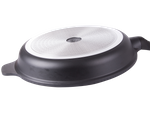 Large furnishing pans coated with non-infrigerant induction gas 28cm xl