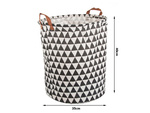 Laundry basket folding toy bin large xl