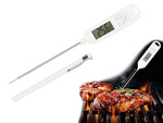 Lcd digital kitchen thermometer wine meat probe